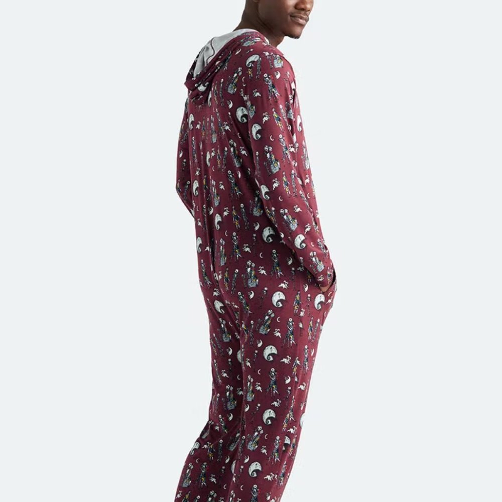 Jack and Sally Onsie Pajamas